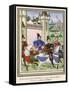 Men Travelling 1389-null-Framed Stretched Canvas