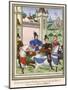 Men Travelling 1389-null-Mounted Art Print