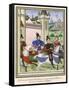 Men Travelling 1389-null-Framed Stretched Canvas