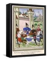Men Travelling 1389-null-Framed Stretched Canvas