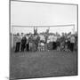 Men Vs Ladies Football Match, Doncaster, South Yorkshire, 1971-Michael Walters-Mounted Photographic Print