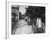 Men Waiting in Line at the Tipperary Co-Operative Creamery-William Vandivert-Framed Premium Photographic Print