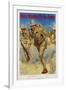 Men Wanted for the Army Recruitment Poster-I.B. Hazelton-Framed Giclee Print