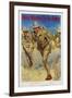 Men Wanted for the Army Recruitment Poster-I.B. Hazelton-Framed Giclee Print