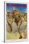 Men Wanted for the Army Recruitment Poster-I.B. Hazelton-Stretched Canvas