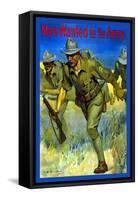 Men Wanted for the Army-Isaac Brewster Hazelton-Framed Stretched Canvas