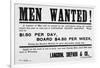 Men Wanted!-null-Framed Premium Giclee Print