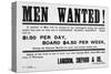 Men Wanted!-null-Stretched Canvas