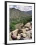 Men Watching Kalash Women Dancing, Spring Festival, Joshi, Bumburet Valley, Pakistan, Asia-Upperhall Ltd-Framed Photographic Print