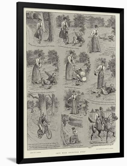 Men Were Deceivers Ever-William Ralston-Framed Giclee Print
