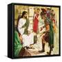 Men Who Came to Jesus: The Roman Soldier-Clive Uptton-Framed Stretched Canvas
