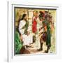 Men Who Came to Jesus: The Roman Soldier-Clive Uptton-Framed Giclee Print