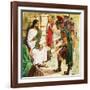 Men Who Came to Jesus: The Roman Soldier-Clive Uptton-Framed Giclee Print