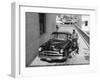 Men with a 1949 Customised Chevrolet, (C1949)-null-Framed Photographic Print