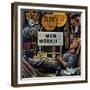 "Men Working," April 12, 1947-Stevan Dohanos-Framed Giclee Print