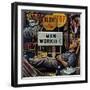 "Men Working," April 12, 1947-Stevan Dohanos-Framed Giclee Print