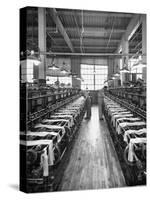 Men Working in a Factory-Carl Mydans-Stretched Canvas