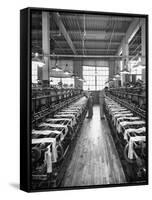 Men Working in a Factory-Carl Mydans-Framed Stretched Canvas