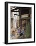Men Working in Craft Shop, Tripoli, Lebanon, Middle East-Christian Kober-Framed Photographic Print