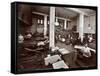 Men Working in the Printing Plant at Metropolitan Life Insurance Co. at 23rd Street and Madison…-Byron Company-Framed Stretched Canvas