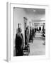 Men Working in the Republic National Bank-null-Framed Photographic Print