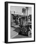 Men Working on a Chromed Roadster in Preparation For a Drag Race-Ralph Crane-Framed Photographic Print