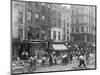 Men Working on Canal Street-null-Mounted Photographic Print