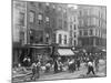 Men Working on Canal Street-null-Mounted Photographic Print