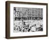 Men Working on Centre Street-null-Framed Photographic Print