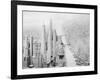 Men Working on Consolidated Edison's Condensation of New York City at the World's Fair, 1939-Margaret Bourke-White-Framed Photographic Print