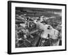 Men Working on Martin Patrol Bomber at Glenn Martin Plant-Myron Davis-Framed Photographic Print