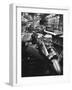 Men Working on Partially Completed Jets at New Vickers Plant-Carl Mydans-Framed Photographic Print