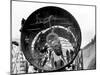 Men Working on Pipes Used to Divert Section of Missouri River During Building of Fort Peck Dam-Margaret Bourke-White-Mounted Photographic Print