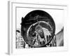 Men Working on Pipes Used to Divert Section of Missouri River During Building of Fort Peck Dam-Margaret Bourke-White-Framed Photographic Print