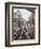 Men Working on Tramline Electricification, Wandsworth, London, 1906-null-Framed Photographic Print