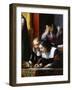 Men Writing from King Gustavus Adolphus of Sweden, 1594-1632-Pelagio Palagi-Framed Giclee Print