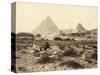 Mena-House Hotel, Next to the Giza Pyramids (Egypt)-null-Stretched Canvas