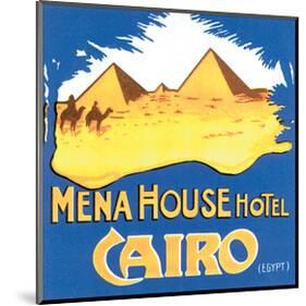 Mena House Hotel-null-Mounted Art Print