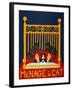 Menage A Cat-Stephen Huneck-Framed Giclee Print