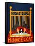 Menage A Cat-Stephen Huneck-Framed Stretched Canvas