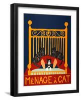 Menage A Cat-Stephen Huneck-Framed Giclee Print