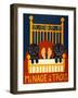 Menage II Black Black-Stephen Huneck-Framed Giclee Print