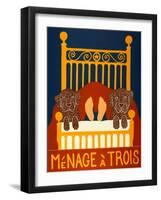 Menage II Choc Choc-Stephen Huneck-Framed Giclee Print