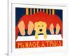 Menage Yell-Stephen Huneck-Framed Giclee Print