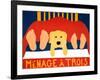 Menage Yell-Stephen Huneck-Framed Giclee Print