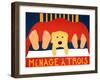 Menage Yell-Stephen Huneck-Framed Giclee Print