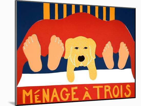 Menage Yell-Stephen Huneck-Mounted Giclee Print