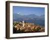 Menaggio, Lake Como, Lombardy, Italy, Europe-Charles Bowman-Framed Photographic Print