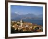 Menaggio, Lake Como, Lombardy, Italy, Europe-Charles Bowman-Framed Photographic Print