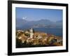 Menaggio, Lake Como, Lombardy, Italy, Europe-Charles Bowman-Framed Photographic Print